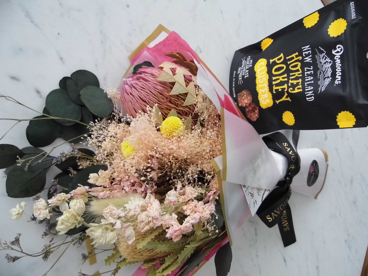 Cherish Dried Flower Bouquet Gift Savoir Vivre Homewares & Gifts NZ