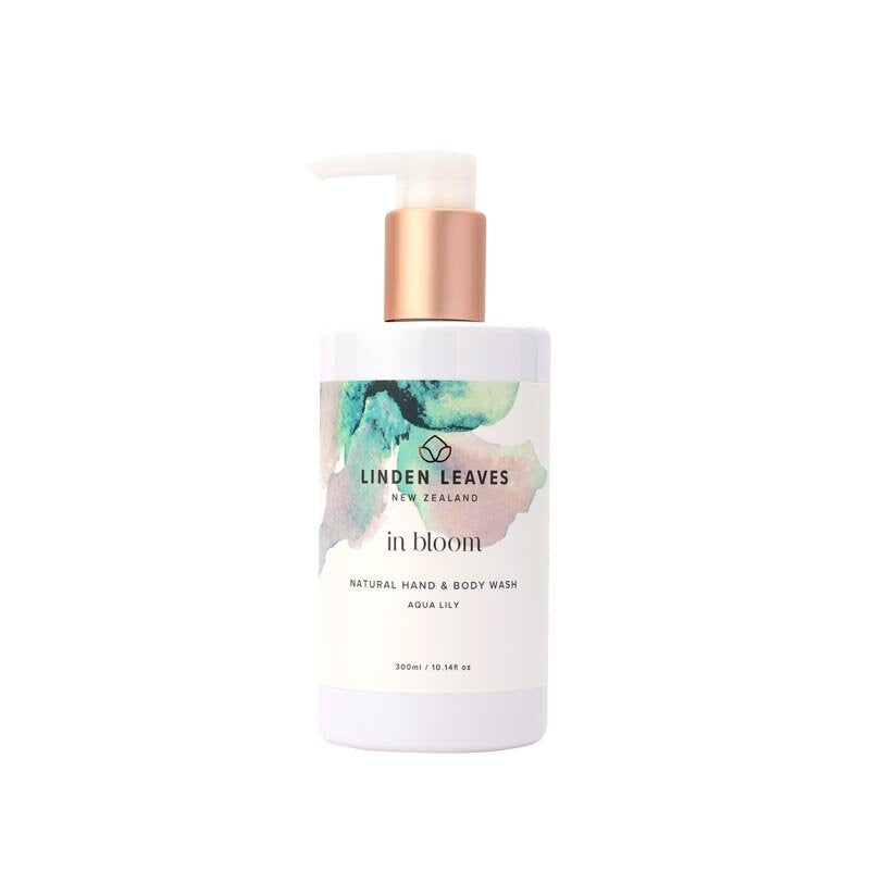 aqua lily in bloom hand & body wash (300ml) nz