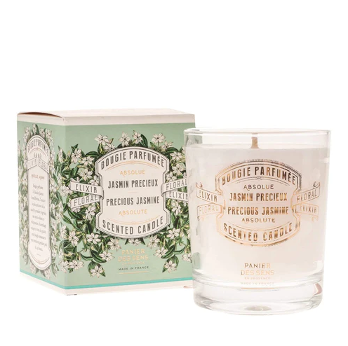 Panier des Sens Precious Jasmine Candle 180g - Made in France  | Savoir Vivre Homewares & Gifts NZ