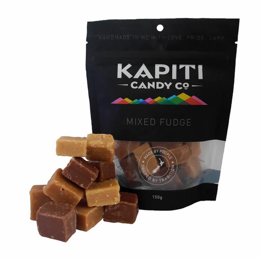 Kapiti Candy Co Mixed Fudge (Chocolate & Russian Fudge) 150g NZ