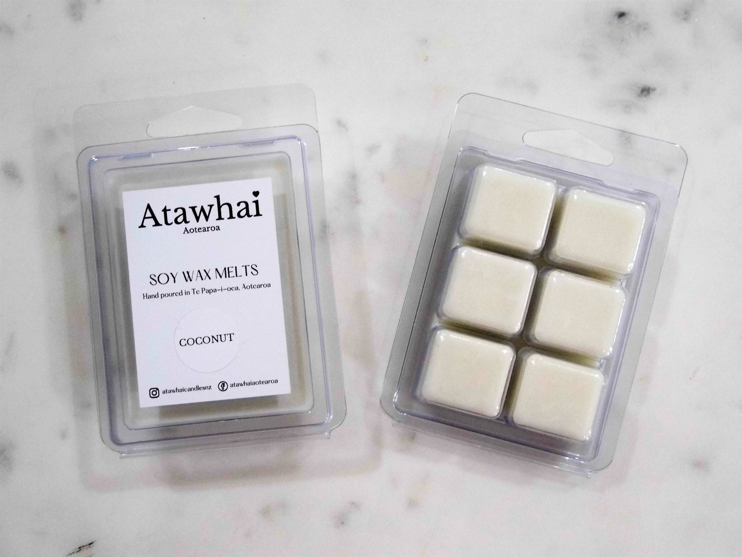 Atawhai Aotearoa Soy Wax Melts NZ - Coconut