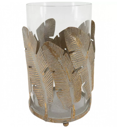 Banana Leaf Candle Holder