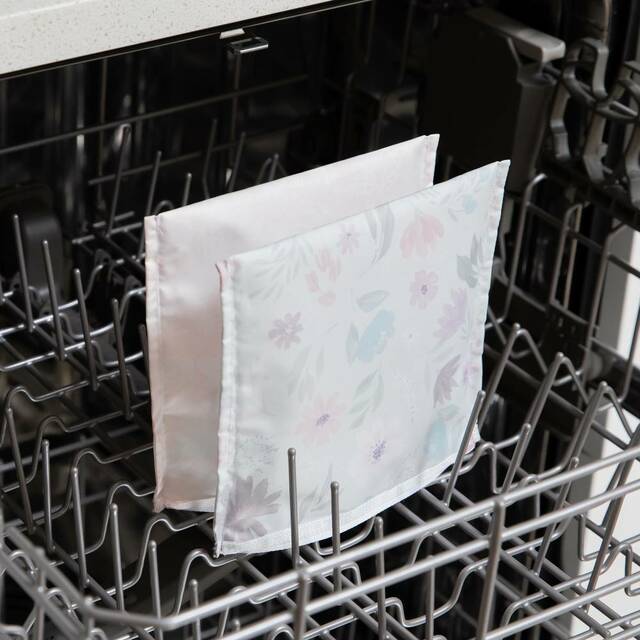 Bumkins Large Snack Bag 2pk - Floral & Lace - Snack Bag