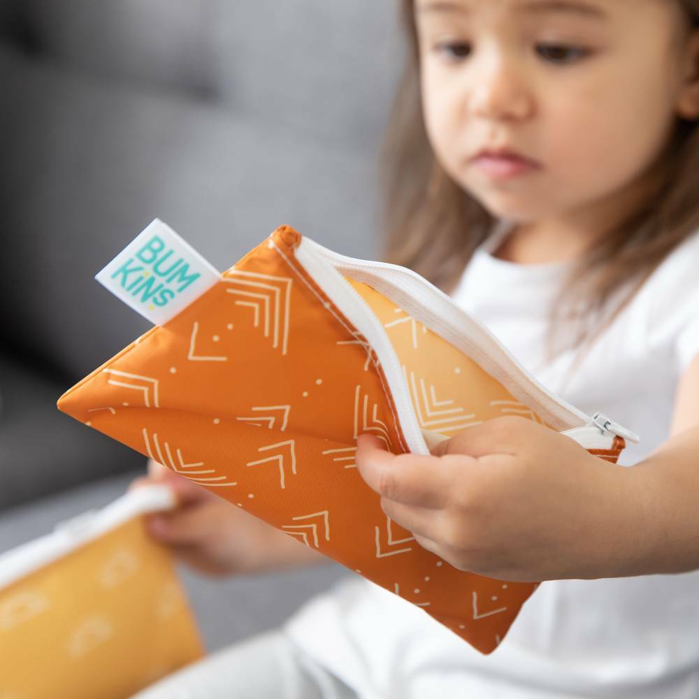 Bumkins Small Snack Bag 2 pack - Boho
