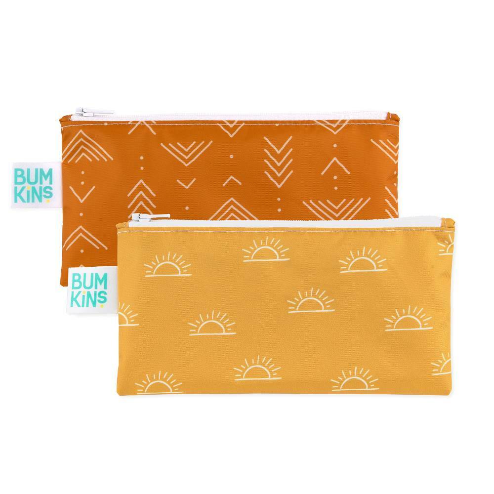 Bumkins Small Snack Bag 2 pack - Boho