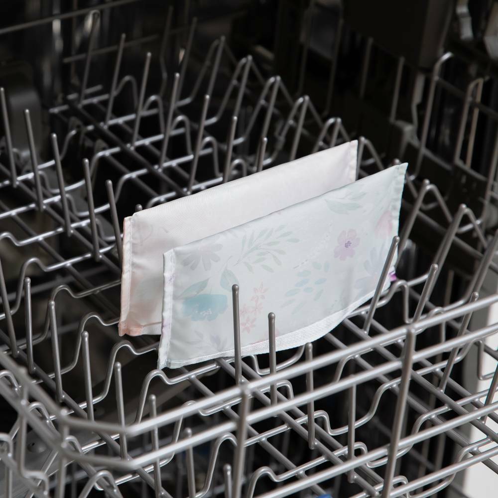 Bumkins Small Snack Bag 2 pack - Floral & Lace