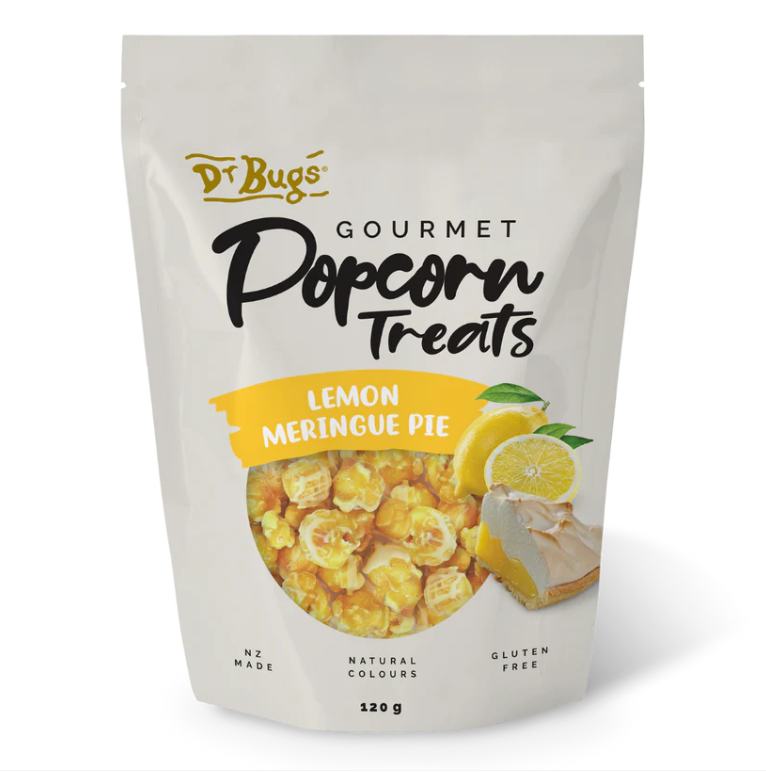 Dr Bugs Lemon Meringue Pie Popcorn 120g (Limited Edition) - Food Items