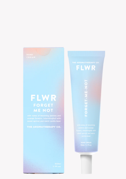 FLWR Hand Cream - Forget me not by The Aromatherapy Co. NZ AU