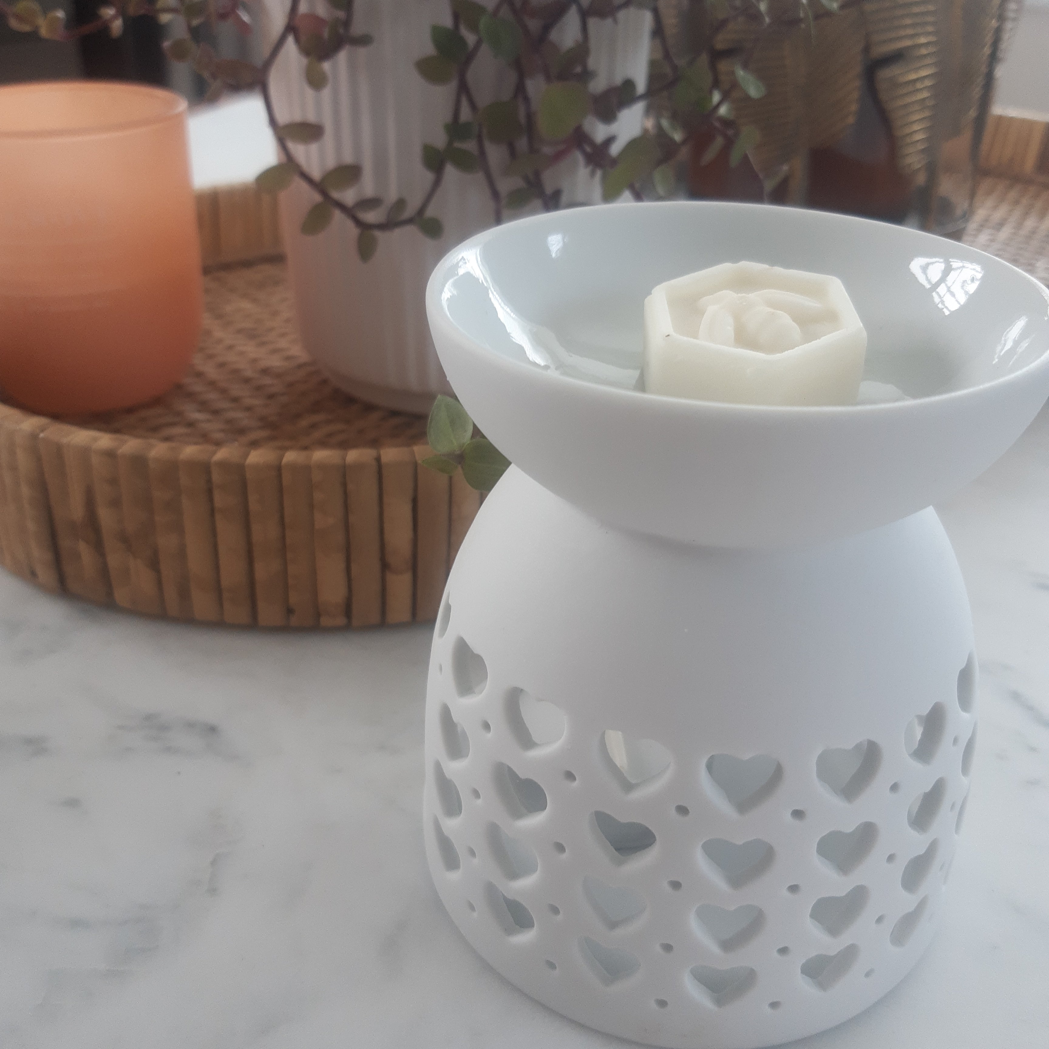 Heart Ceramic Wax Melt Burner NZ