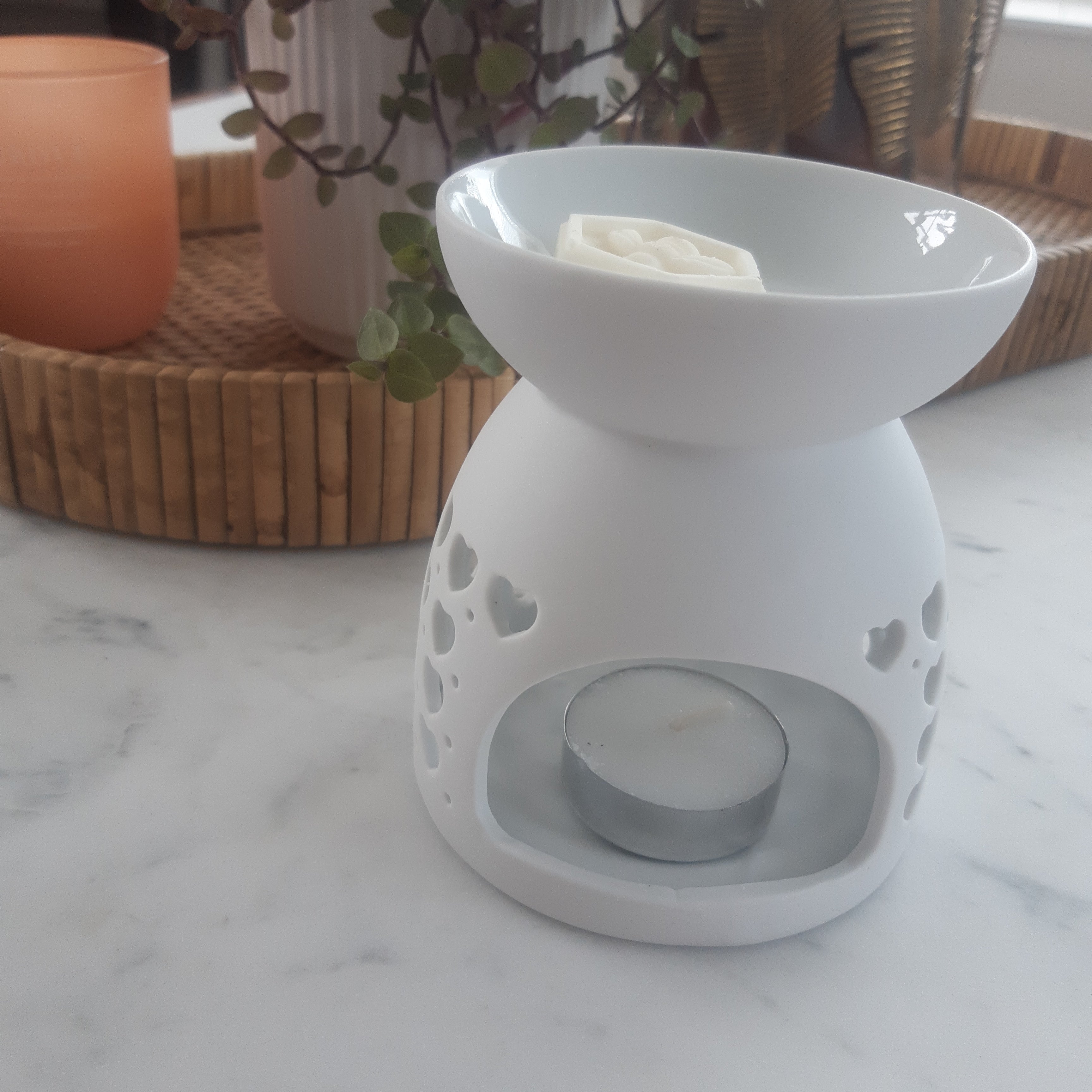 Heart Ceramic Wax Melt Burner NZ