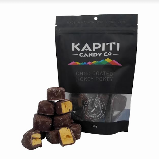Kapiti Candy Co Choc Coated Hokey Pokey 150g NZ