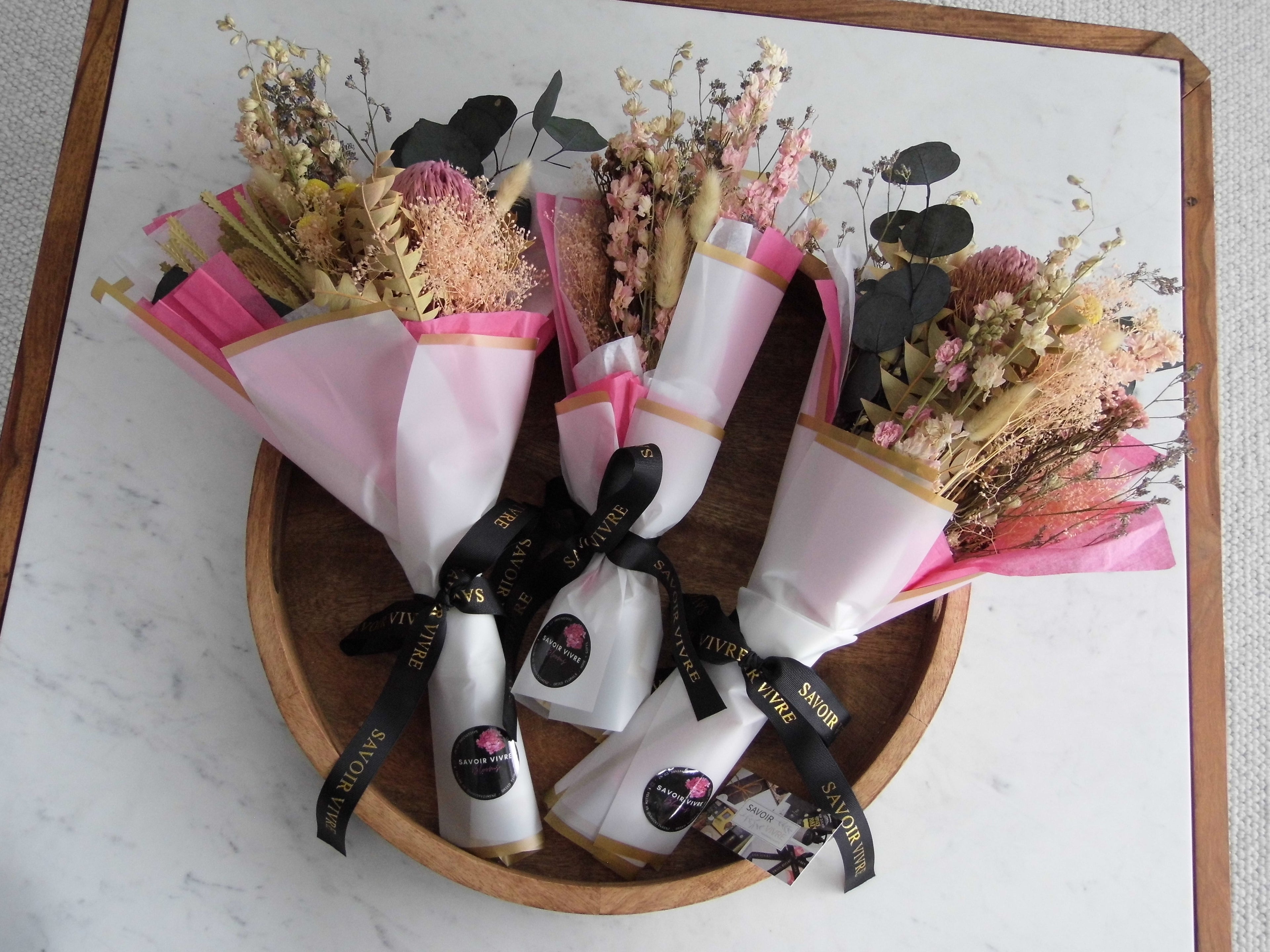 Small - Large Dried Florals Bouquet Savoir Vivre Homewares & Gifts NZ