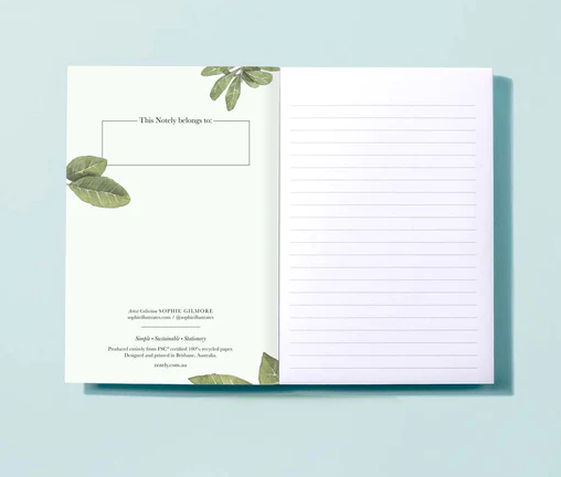 Notely Botanical Journal 200 pages