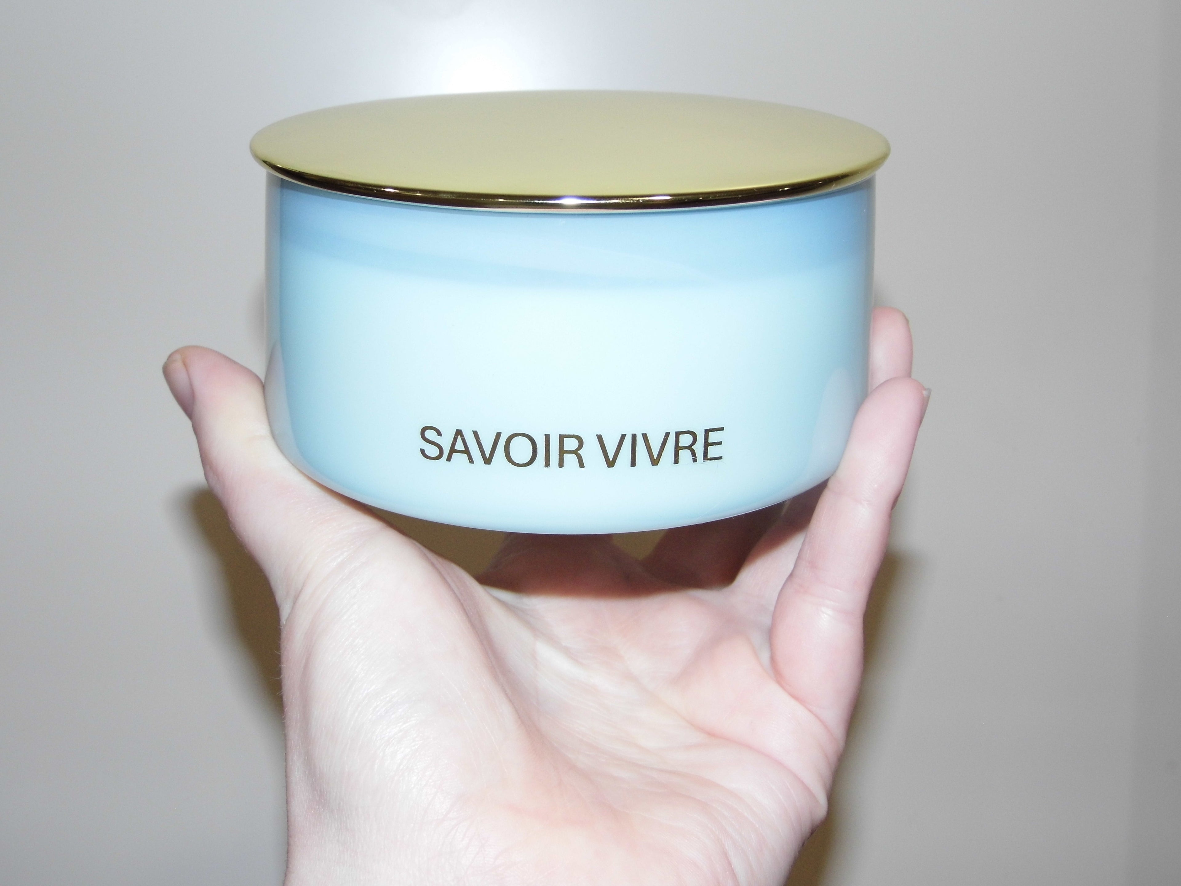 Savoir Vivre Brazilian Summer Blue Soy Candle 300g
