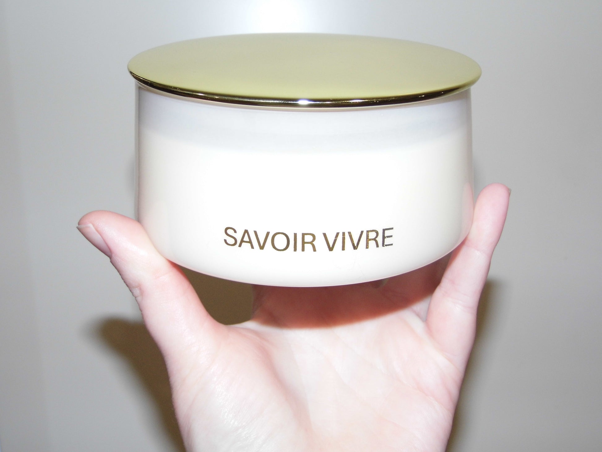 Savoir Vivre Champagne & Strawberries Blush Soy Candle 300g
