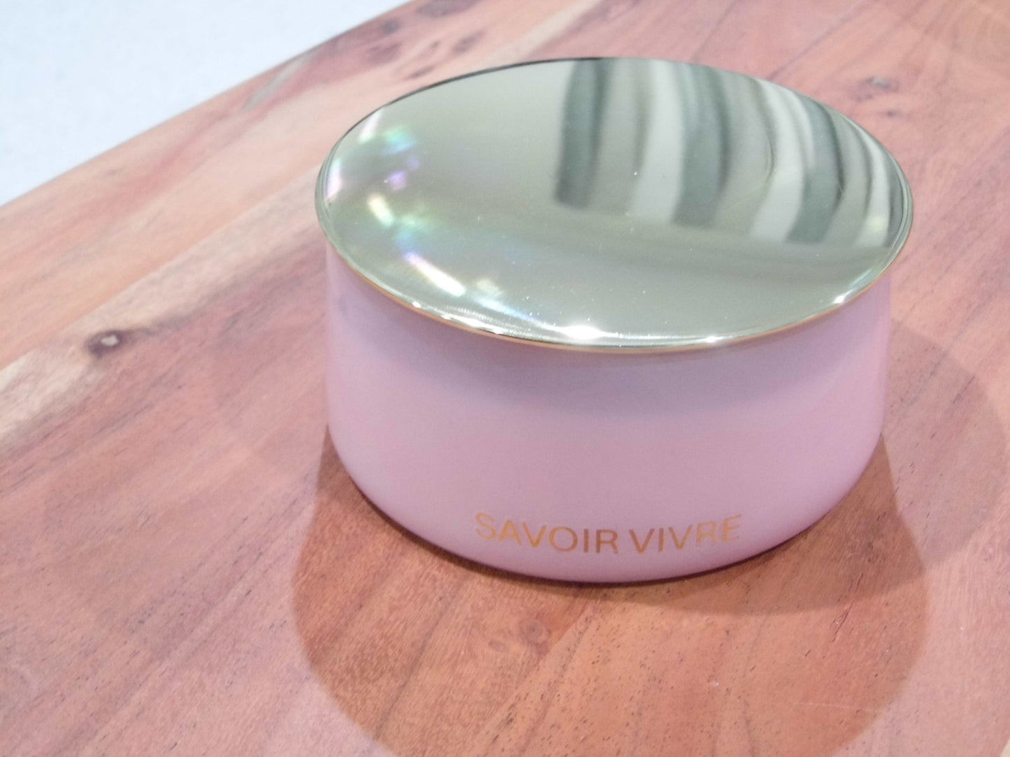 Savoir Vivre Flower Bomb Pink Soy Candle 300g NZ Made