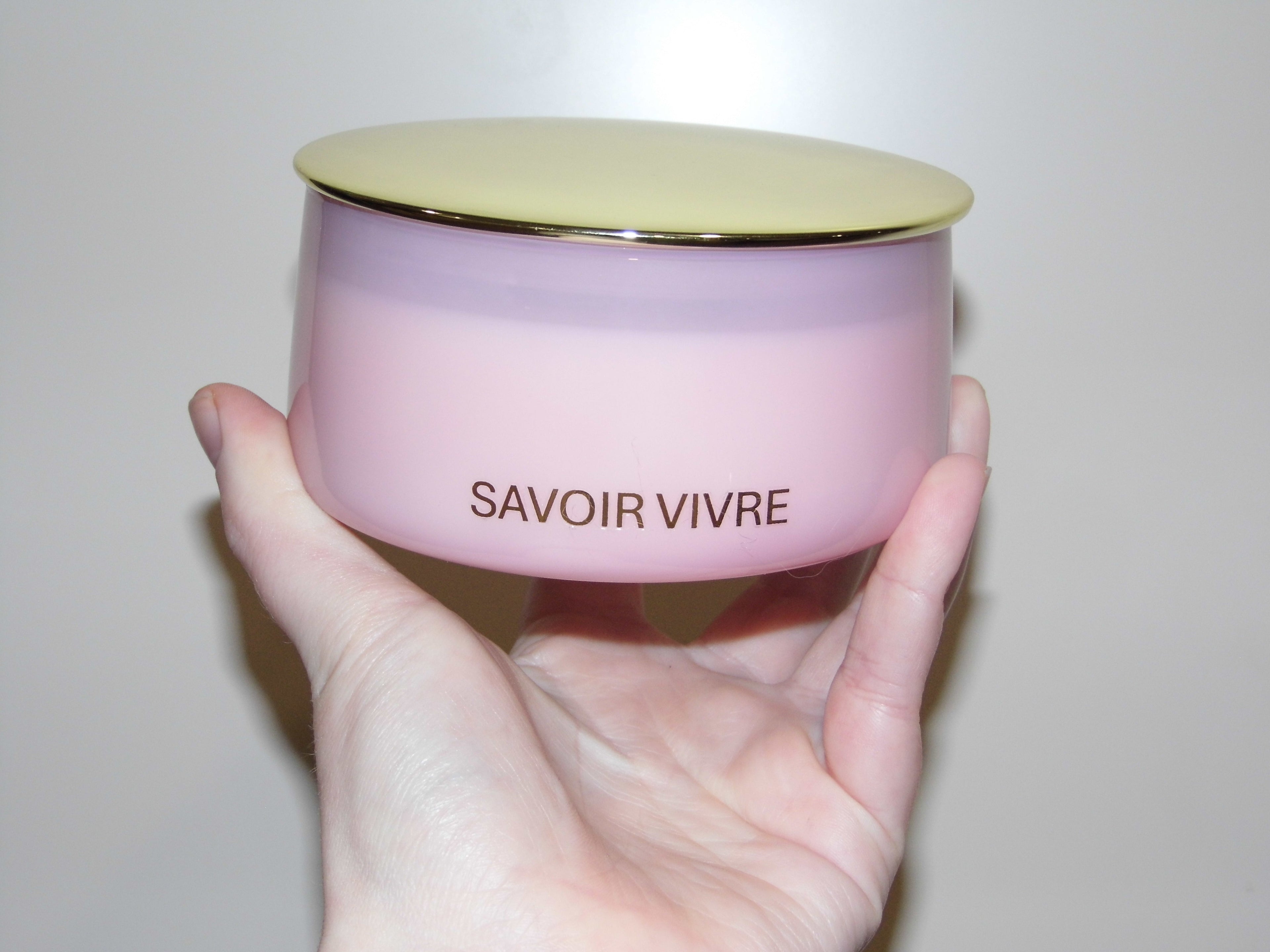 Savoir Vivre Flower Bomb Pink Soy Candle 300g