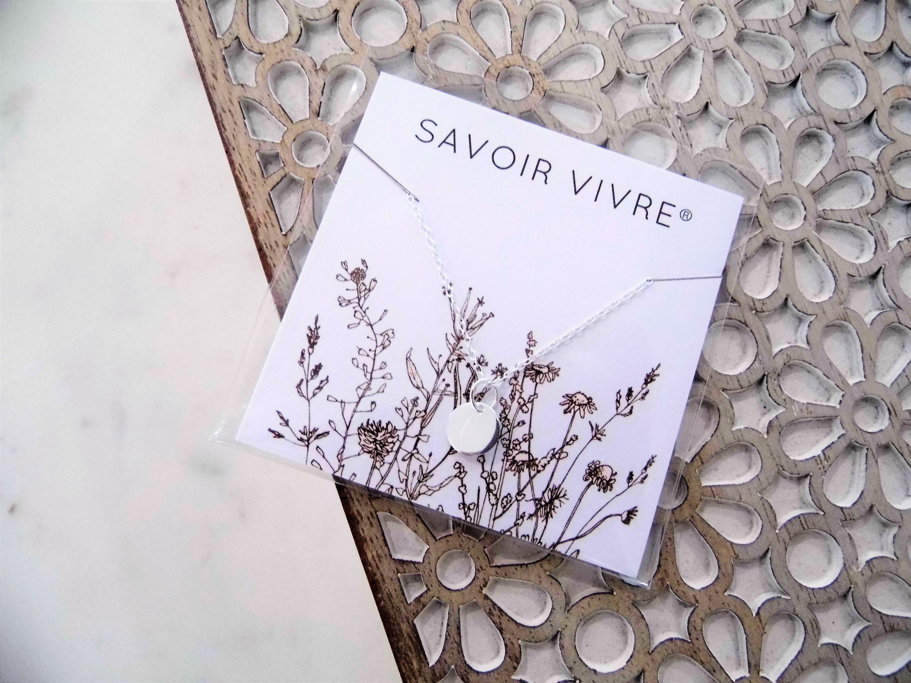 Sterling Silver Circle Necklace NZ AU