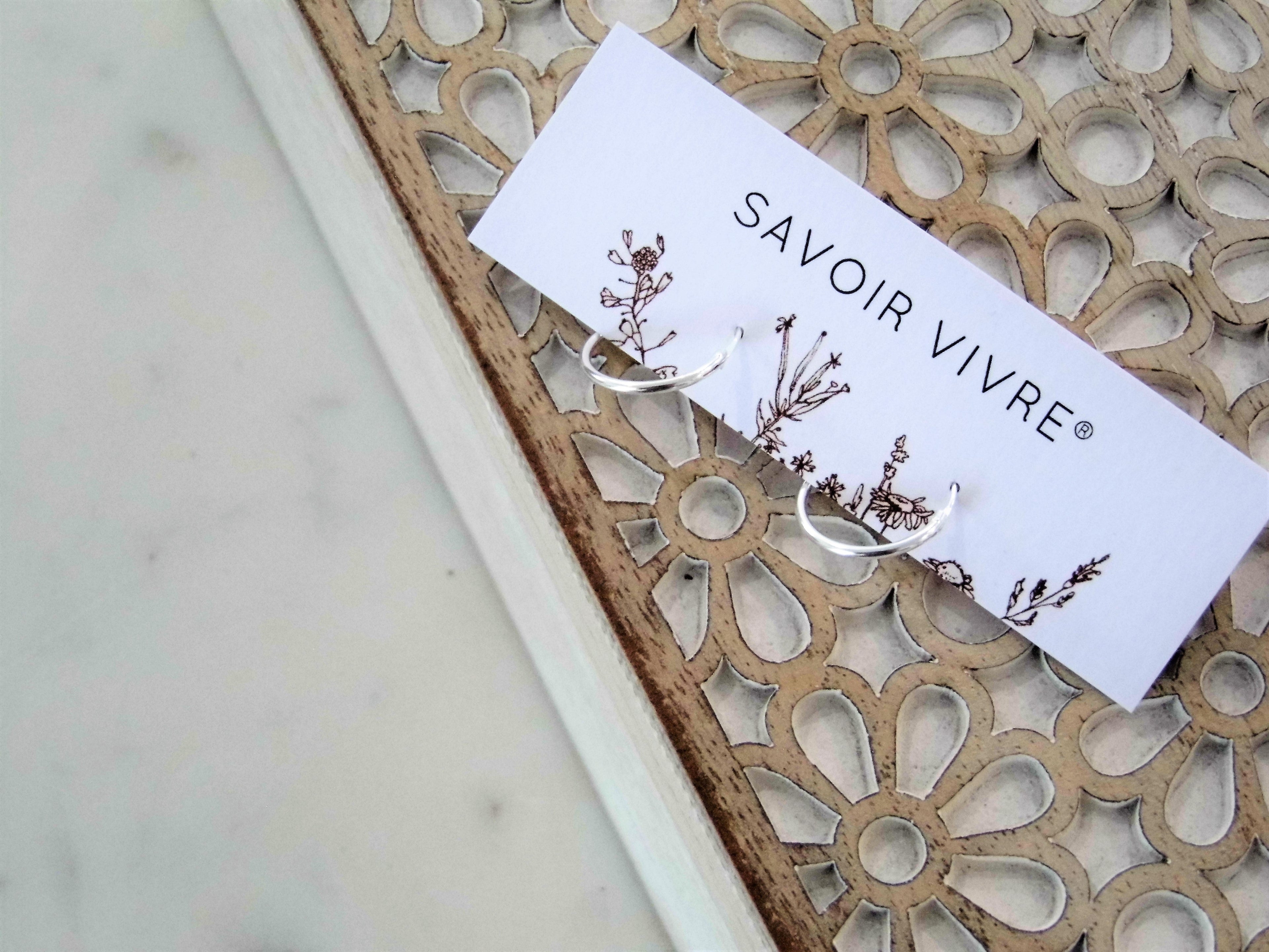 Sterling Silver Hoop Earrings NZ AU