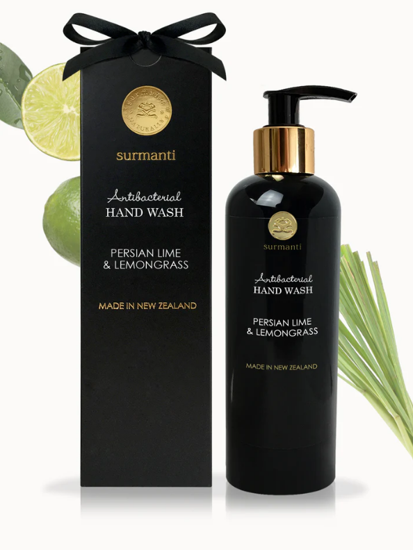 Surmanti Hand Wash - Persian Lime & Lemongrass (300 ml)