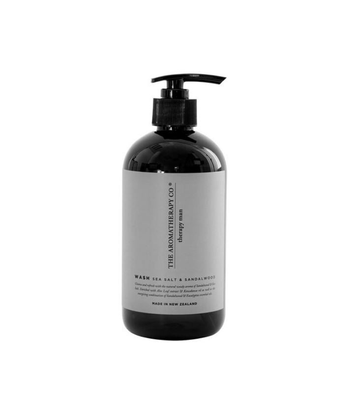 Sea salt and sandalwood The Aromatherapy Co Therapy Man