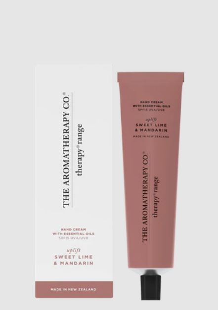 Uplift Therapy Hand Cream SPF15 75ml - Sweet Lime and Mandarin New Zealand
