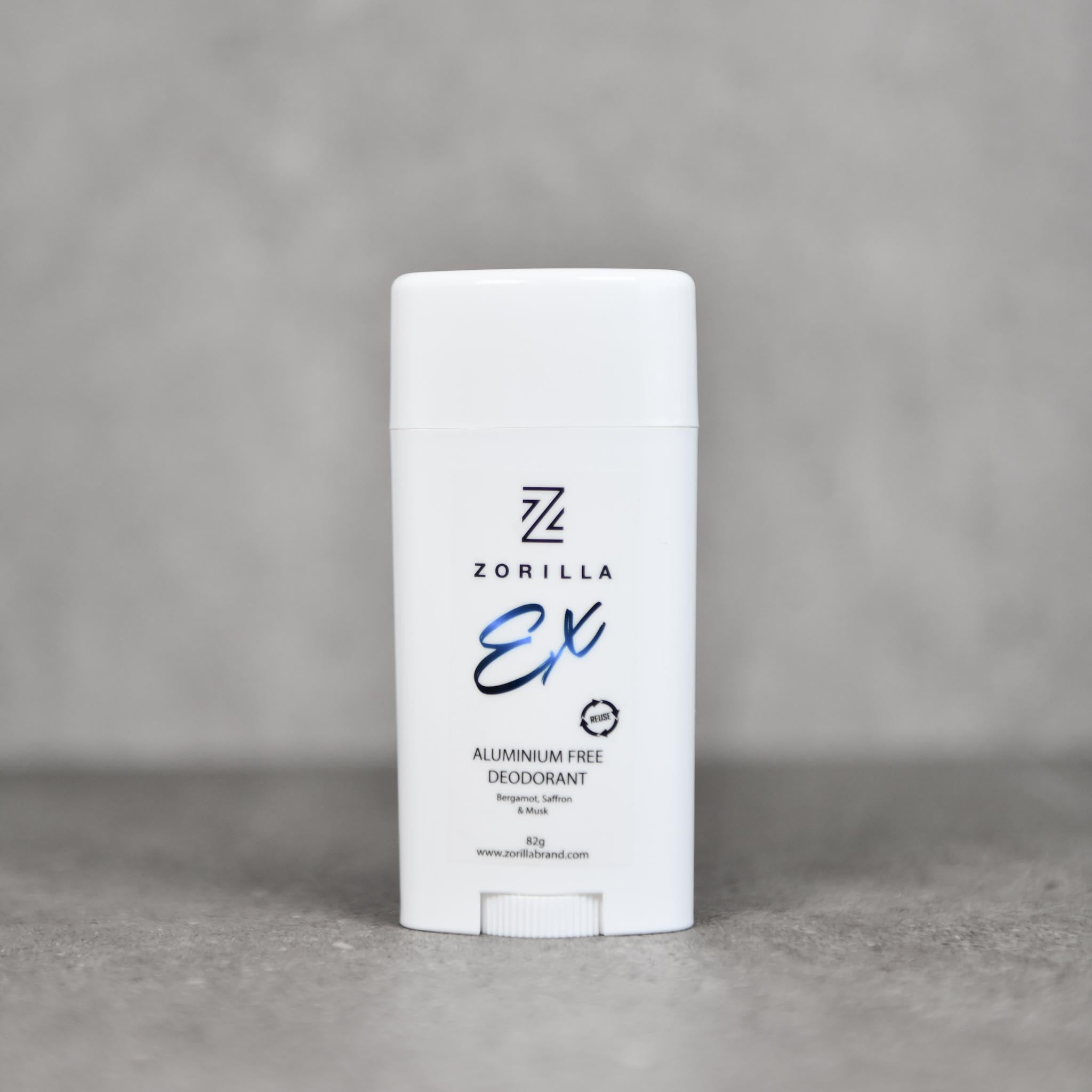 Zorilla Men's Aluminium Free Deodorant Ex Bergamot, Saffron & Musk NZ AU Men's Gifts