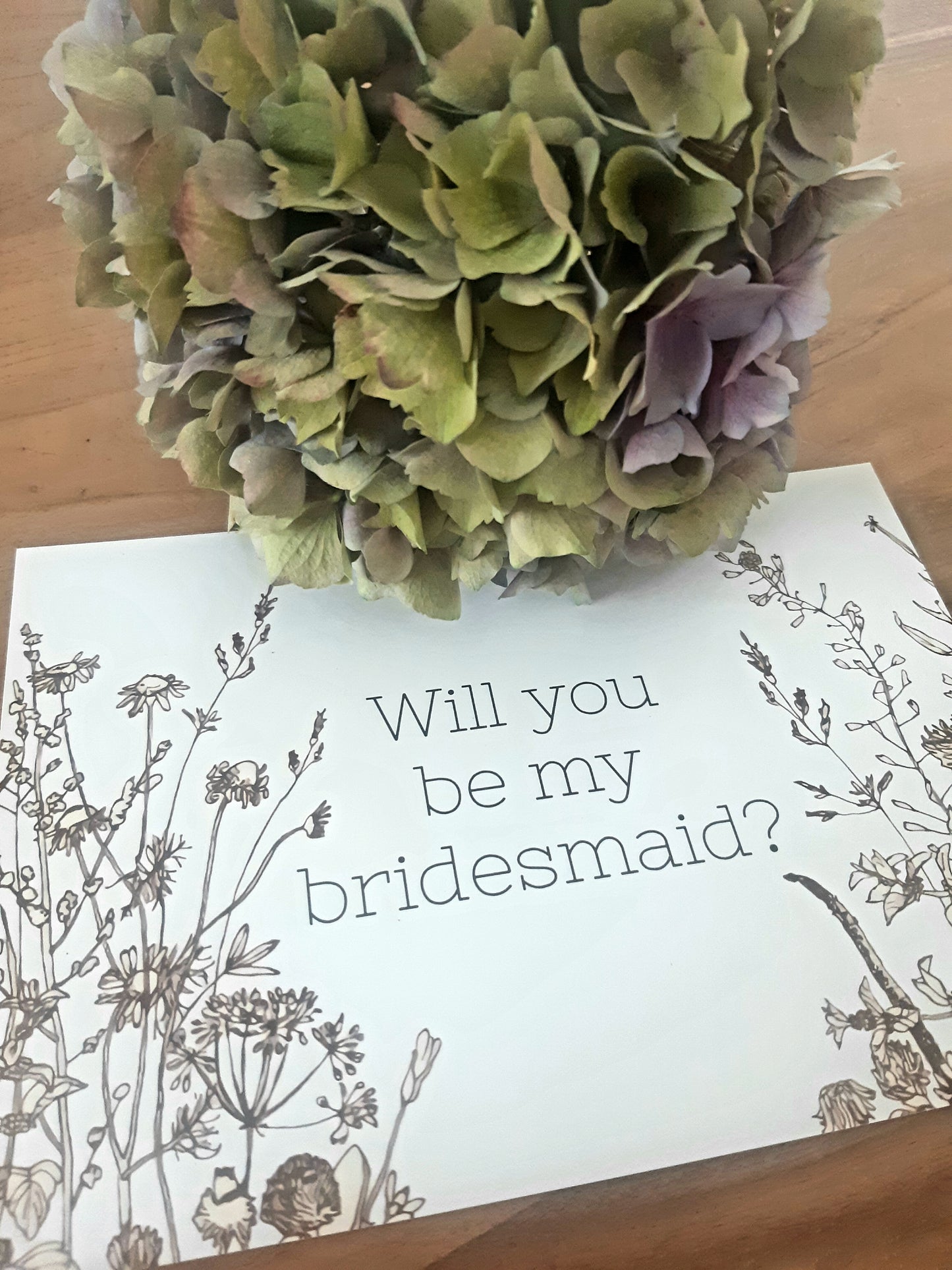 Bridesmaid proposal card NZ | will you be my bridesmaid card