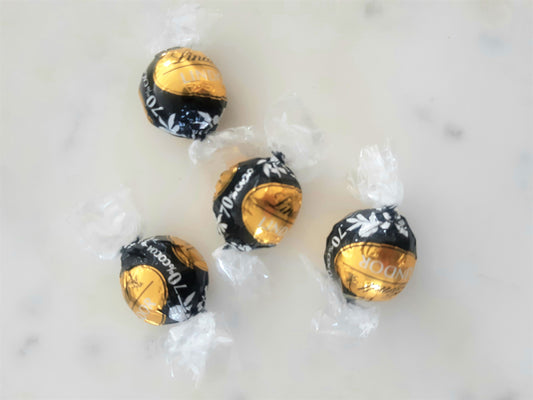 Lindt Lindor Chocolate Truffles 70% Cocoa x4 NZ AU