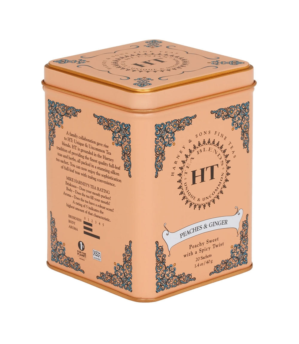 Harney and Sons Peaches & Ginger Tea NZ