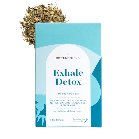 Exhale Detox Tea - 15 Temples - Libertine Blends NZ