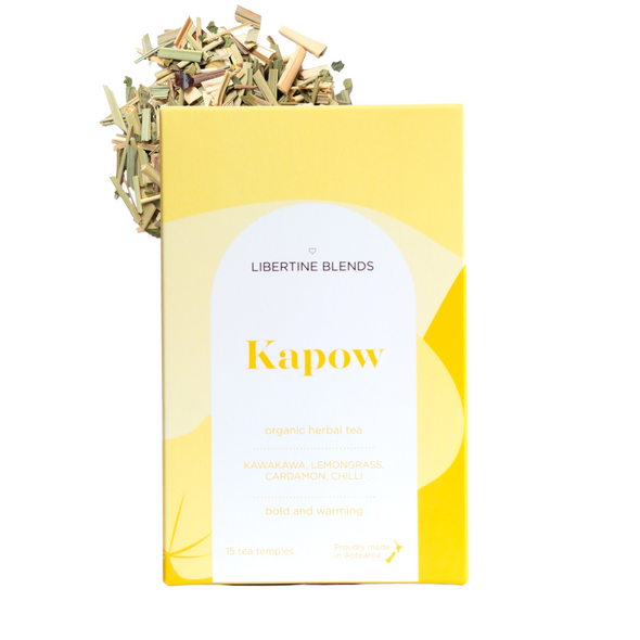 Kapow Tea - 15 Temples - Libertine Blends Tea NZ - gift