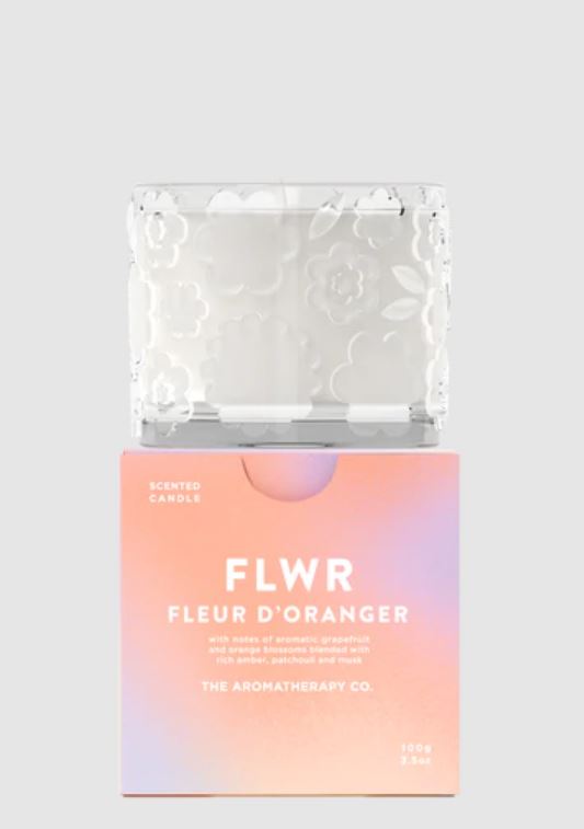 FLWR candle Fleur D'oranger The Aromatherapy Co