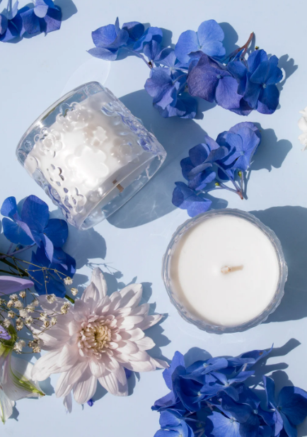 FLWR Soy Candle - Forget me not NZ AU
