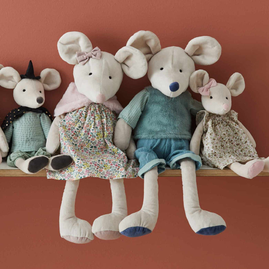 George and Charlotte Mouse by Pilbeam Living