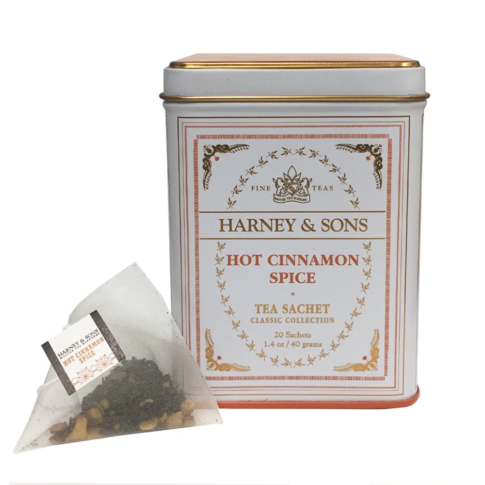 NZ - Harney & Sons Hot Cinnamon Spice Tea - 20 Sachets