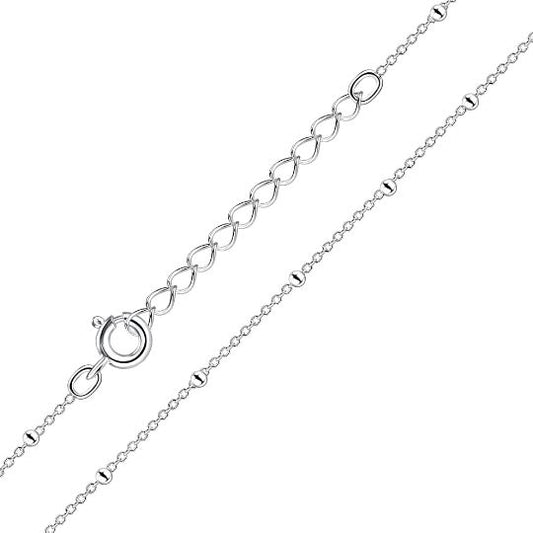 Sterling Silver Satellite Necklace With Extension NZ