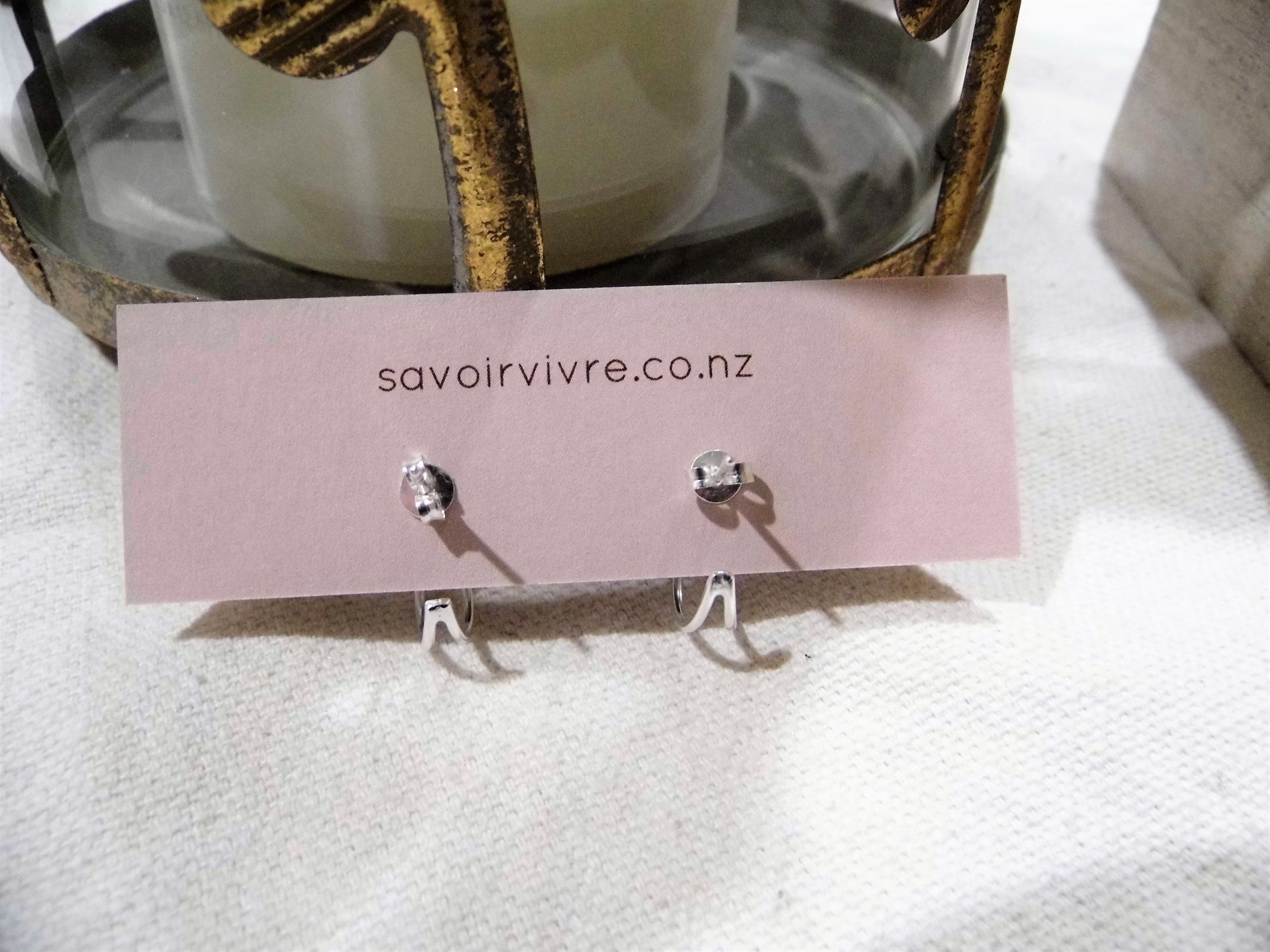 Half hoop earrings - Savoir Vivre NZ