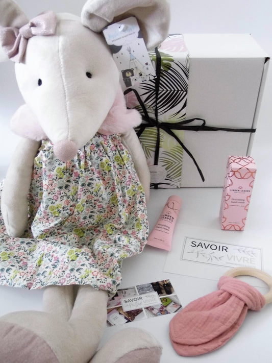 Baby Girl Gift Box NZ Savoir Vivre Homewares & Gifts
