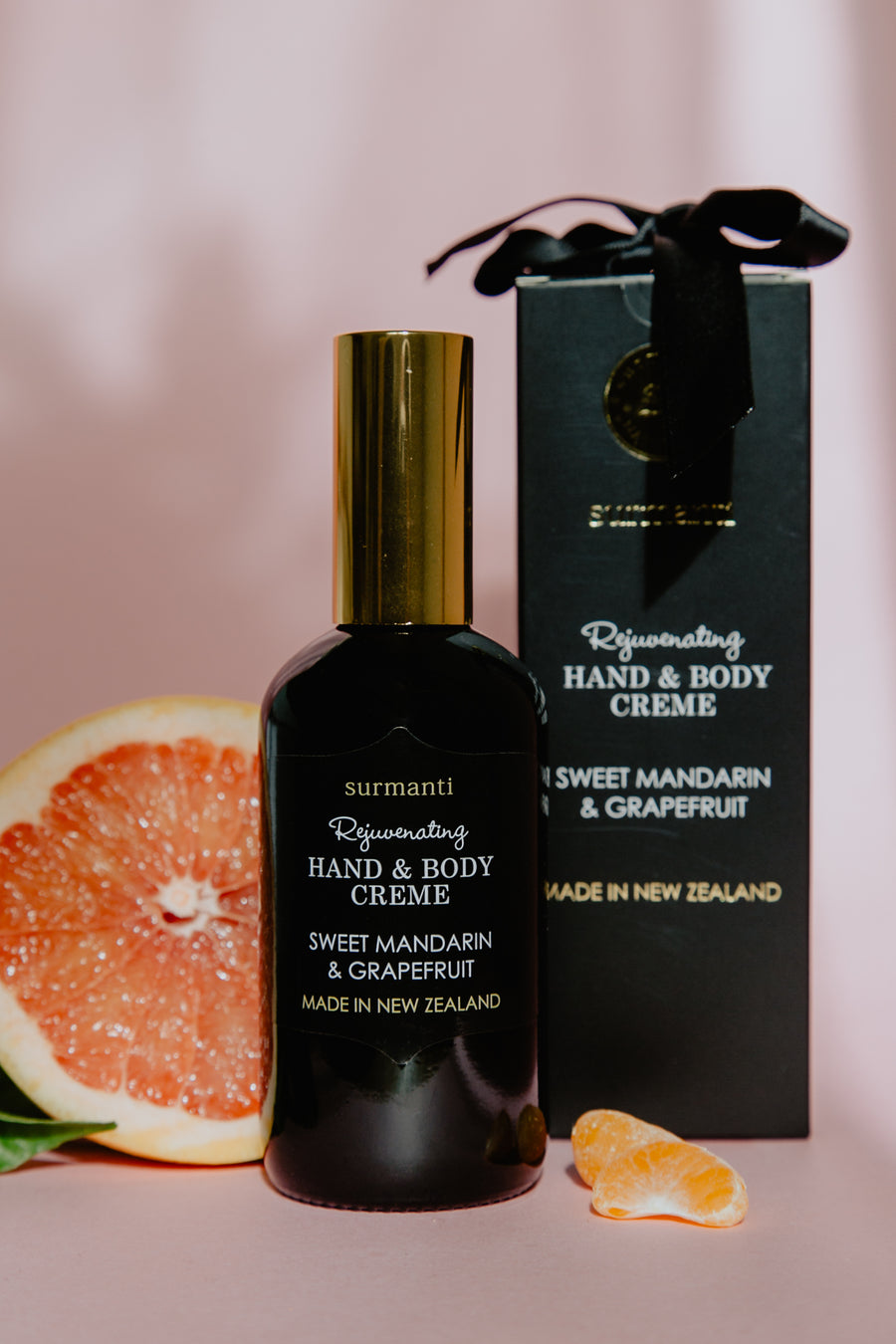 Surmanti Sweet Mandarin & Grapefruit Hand & Body Creme 120ml