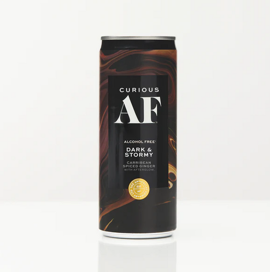 Curious AF Alcohol-Free Dark & Stormy 250ml Can NZ