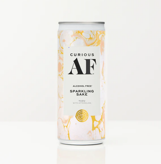 Curious AF Alcohol-Free Sparkling Sake 250ml Can NZ