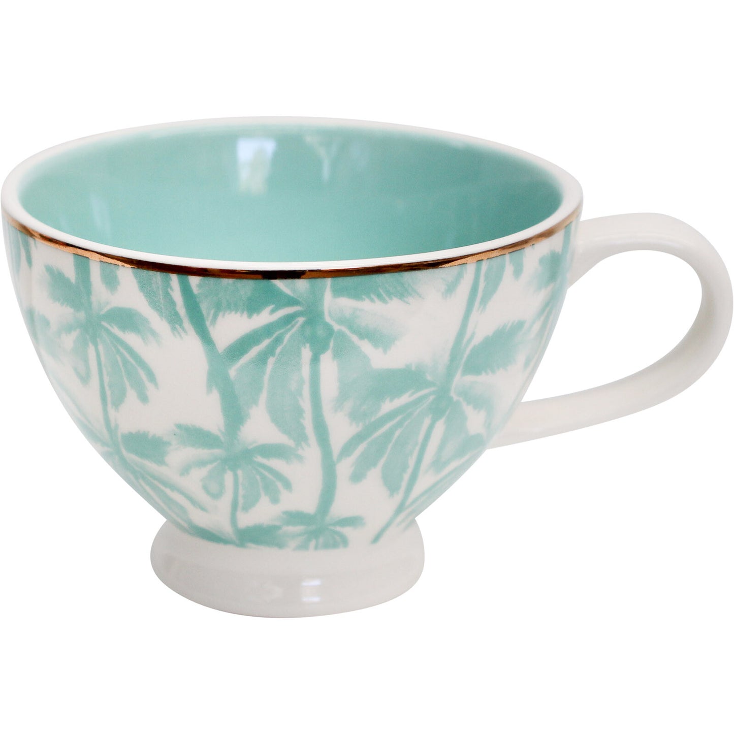 Set of 2 Palm Marine Tea Cups