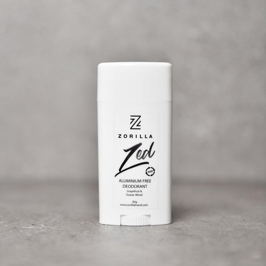 Zorilla Zed Men's Aluminium Free Deodorant Grapefruit & Guaiac Wood NZ AU Men's Gift